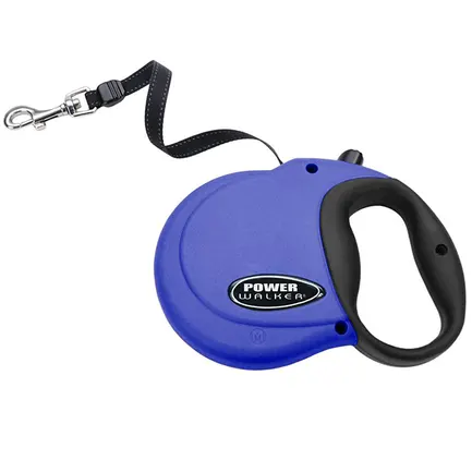 Coastal Power Walker Retractable Leash КОСТАЛ рулетка-повідець для собак, стрічка 4.8м 14,5 кг