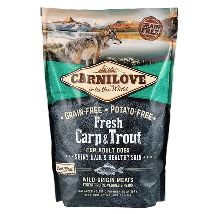 Сухий корм Carnilove Fresh Carp & Trout для дорослих собак всіх порід, риба, 1,5 кг: додаткове фото 3