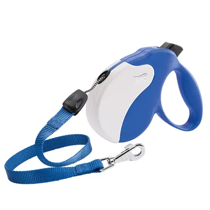 Ferplast AMIGO L CORD BLUE-WHITE Рулетка-поводок зі шнуром