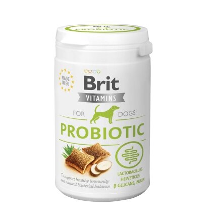 Вітаміни для собак Brit Vitamins Probiotic з пробіотиками, 150 г