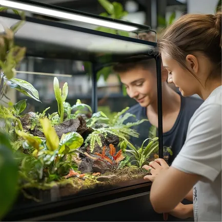 Світильник LED 80-90см для тераріумів з контролером часу Terrario ReptoRay 24W: додаткове фото 4