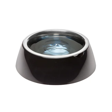 Ferplast JOLIE SM BLACK BOWL Годівниця, пластик, метал: додаткове фото 5