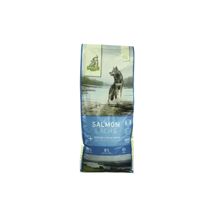 ISEGRIM River ADULT Salmon with Berries 3 кг. Сухий корм для собак Едалт. Лосось з ягодами та дикорослими травами