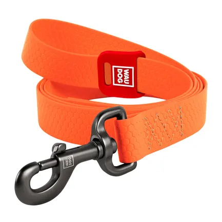 Повідець для собак водостійкий WAUDOG Waterproof, S, Ш 15 мм, Д 500 cм, помаранчовий: додаткове фото 2