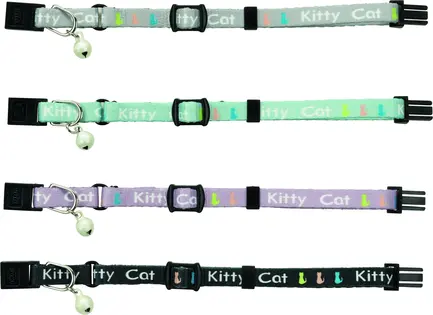 Нашийник Trixie Kitty для котів, нейлон (кольори в асортименті): додаткове фото 2