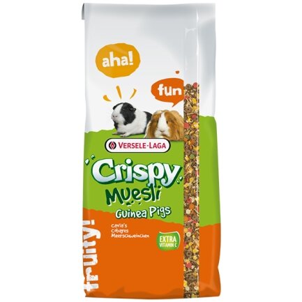 Versele-Laga Crispy Muesli Guinea Pigs ВЕРСЕЛЕ-ЛАГА КРІСПІ МЮСЛІ МОРСЬКА СВИНКА корм для морських свинок 20 кг