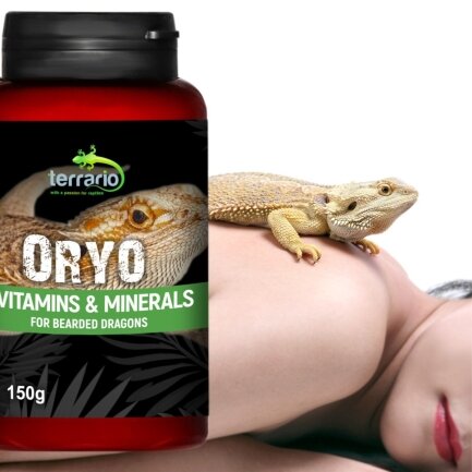 Вітаміни для бородатої агами Terrario ORYO for Bearded Dragons 150г. — Фото 2