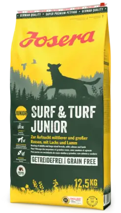 Корм для собак Josera Surf & Turf Junior 12,5 кг