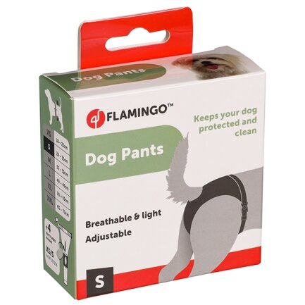 Flamingo Dog Pants Sasha ФЛАМІНГО САША гігієнічні труси для собак S