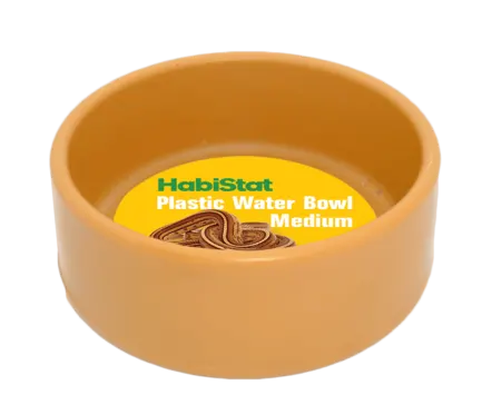 HABISTAT ROUND PLASTIC WATER BOWL MEDIUM 9 X 9 X 3.5CM (R3100030) поїлка для рептилій: додаткове фото 4