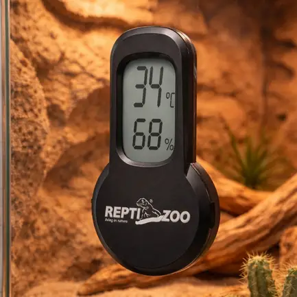 Цифровий гігрометр-термометр Repti-Zoo LCD Thermo-Hygrometr для тераріумів (SH150): додаткове фото 2