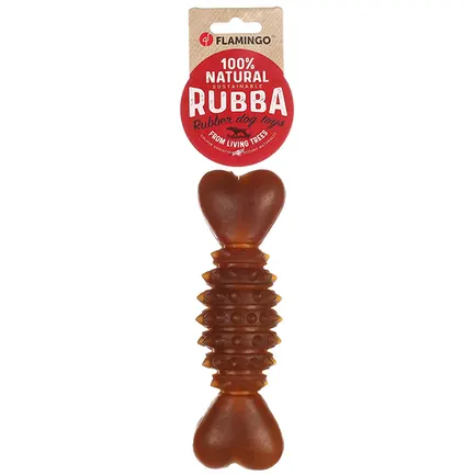 Flamingo Rubba Bone ФЛАМІНГО КІСТКА ГУМОВА З ШИПАМИ іграшка для собак L
