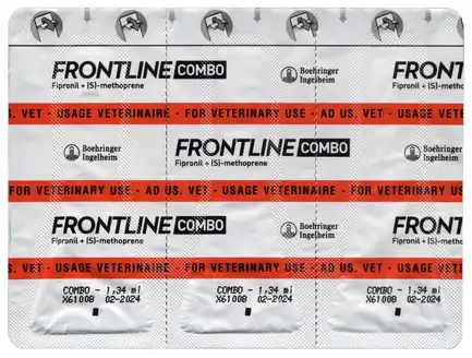 Краплі на холку Boehringer Ingelheim Frontline Combo для собак від 10 до 20 кг 3 піпетки: додаткове фото 5