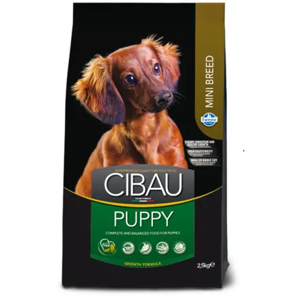 Сухий корм Farmina Cibau Puppy Mini для цуценят дрібних порід, з куркою, 2.5 кг