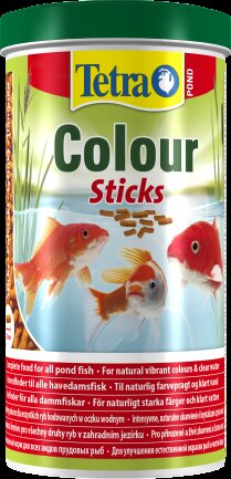 Корм Tetra Pond Colour Sticks для всіх ставкових риб, для яскравості забарвлення, 1 л (палички) — Фото 2