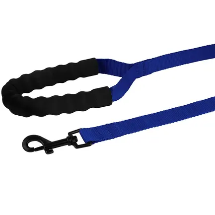 Повідець для Собак Bronzedog Active Нейлоновий з М'якою Ручкою Синій L: додаткове фото 4