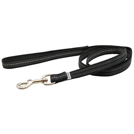 Sprenger Rubberized Leash with Handle СПРЕНГЕР ПРОГУМОВАНИЙ ПОВІДЕЦЬ із ручкою для собак Чорний