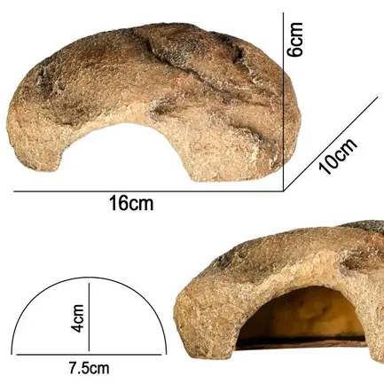 Декорація пещера Terrario Gecko Cave S 16x10x6см (7106): додаткове фото 2