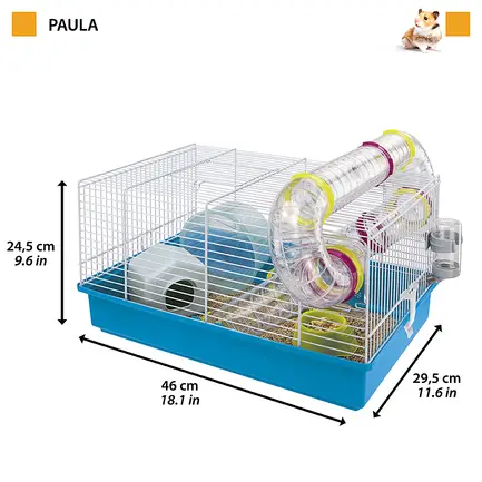 Ferplast CAGE PAULA Клітка для хом'яків біла: додаткове фото 2