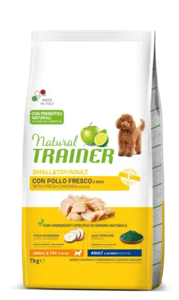 Natural Trainer Super Premium Adult Mini сухий корм для дорослих собак дрібних порід зі свіжою курятиною 7 кг