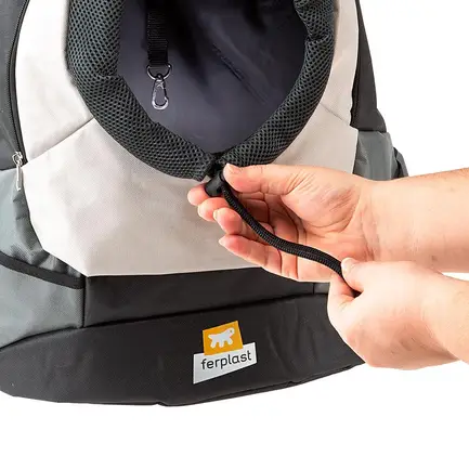 Ferplast KANGOO SM GREY BACKPACK Рюкзак для транспортування собак: додаткове фото 8