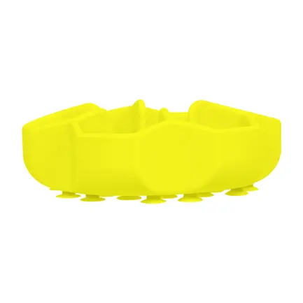 Миска для повільного харчування WAUDOG Silicone, 750 мл, жовтий: додаткове фото 4