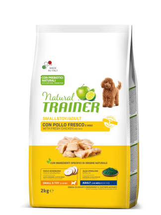 Natural Trainer Super Premium Adult Mini сухий корм для дорослих собак дрібних порід зі свіжою курятиною 2 кг