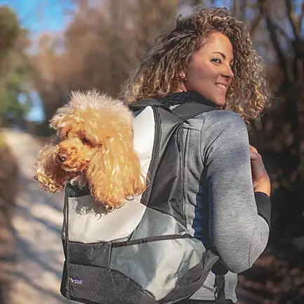 Ferplast KANGOO L GREY BACKPACK Рюкзак для транспортування собак: додаткове фото 7