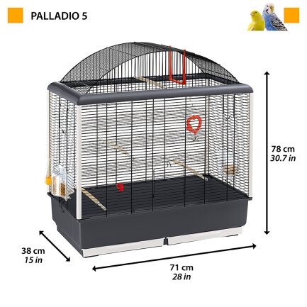 Ferplast CAGE PALLADIO 5 Клітка для папуг — Фото 1