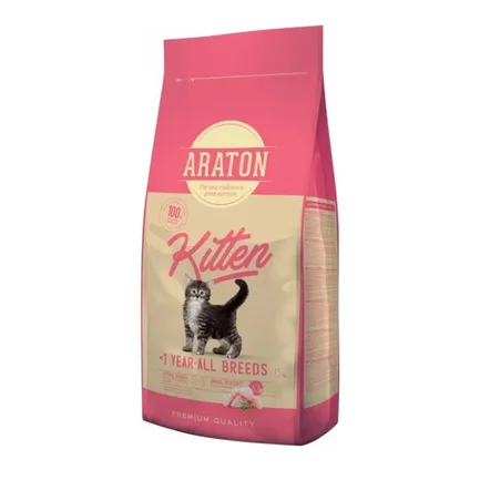 ARATON Kitten Cухий корм для кошенят 15 кг