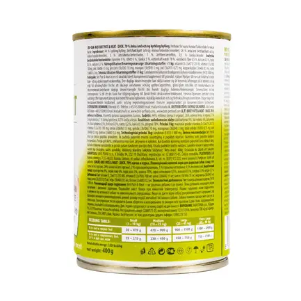 Вологий корм Brit Care Pate & Meat для собак, з качкою, 400 г: додаткове фото 3