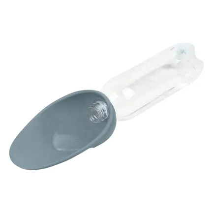 Поїлка-насадка на пляшку WAUDOG Silicone, 165х90 мм сірий: додаткове фото 5