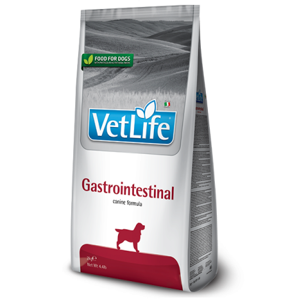 Сухий корм Farmina Vet Life Gastrointestinal для собак, при захворюванні ШКТ, 2 кг