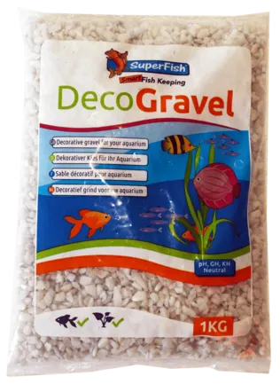 Декоративний гравій SF DECO GRAVEL WHITE 1 KG (A8050035): додаткове фото 2