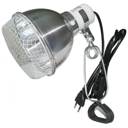 Світильник рефлекторний із захисною сіткою Repti-Zoo 75W (RL01): додаткове фото 3