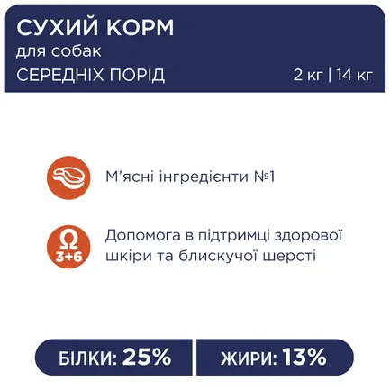 С4Р Premium сух середні породи соб 14,0 кг: додаткове фото 5