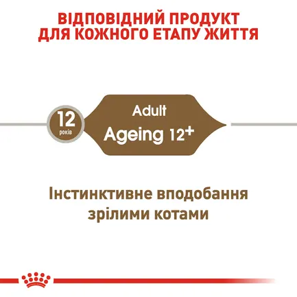 Вологий корм Royal Canin AGEING+12 для котів всіх порід 85 г: додаткове фото 3