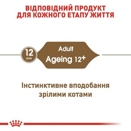 Вологий корм Royal Canin AGEING+12 для котів всіх порід 85 г — Фото 1