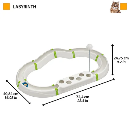 Ferplast LABYRINTH CIRCUIT Розважальна іграшка для котів: додаткове фото 2