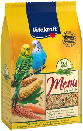 Корм Vitakraft Menu для хвилястих папуг, 500 г