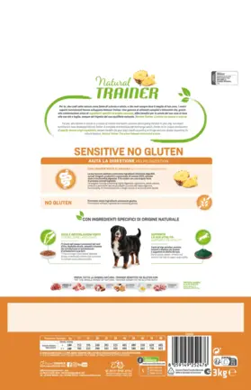 Natural Trainer Dog Sensitive Adult Medium&Maxi сухий корм для середніх та великих порід з Ягнятиною 3 кг: додаткове фото 2