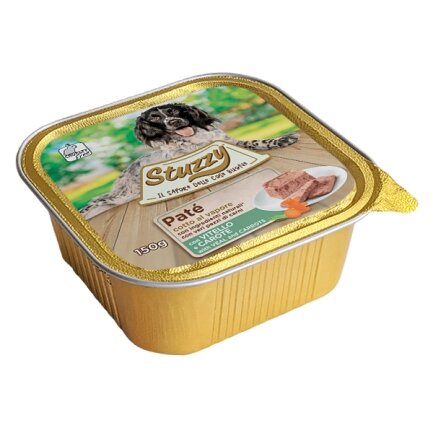 Stuzzy Dog Veal Carrot ШТУЗІ ТЕЛЯТИНА МОРКВА корм для собак, паштет, 150г 0,15 кг