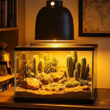 Світильник глибокий рефлекторний Terrario LUNOONE 2.0 E27 100W для локального обігріву тераріумів: додаткове фото 3