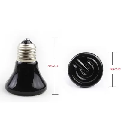 Керамічний випромінювач тепла Repti-Zoo Ceramic Heat 25W (DL46025): додаткове фото 4