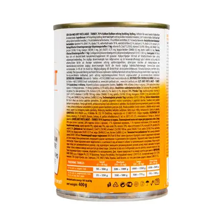 Вологий корм Brit Care Pate & Meat для собак, з індичкою, 400 г: додаткове фото 3