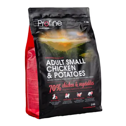 Сухий корм Profine Adult Small для дорослих собак дрібних порід, з куркою та картоплею, 2 кг: додаткове фото 4