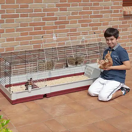 Ferplast CAGE KROLIK 160 Клітка для кролів, пластик+метал: додаткове фото 6