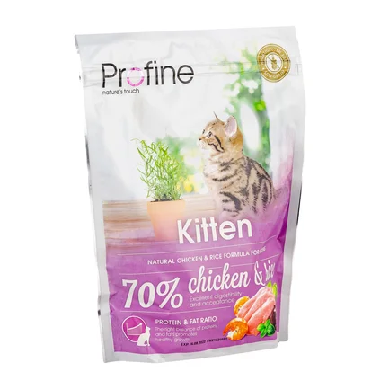Сухий корм Profine Kitten для кошенят, з куркою та рисом, 300 г: додаткове фото 4