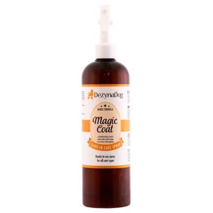 Спрей Dezynadog Magic Coat універсальне покриття-спрей для зниження статики покращення стану шерсті розплутування ковтунів 500мл