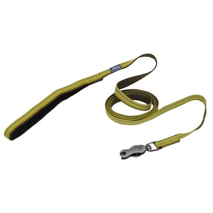 Coastal K9 Explorer Leash КОСТАЛ К9 ЕКСПЛОРЕР світловідбивний повідець для собак, 1.6смХ1.8м Золотарник
